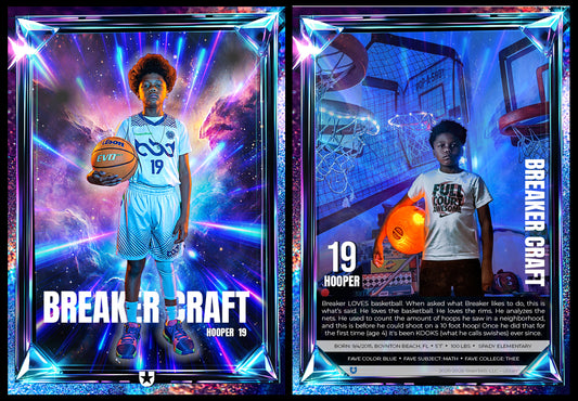 Player Card - Breaker Craft - Basketball